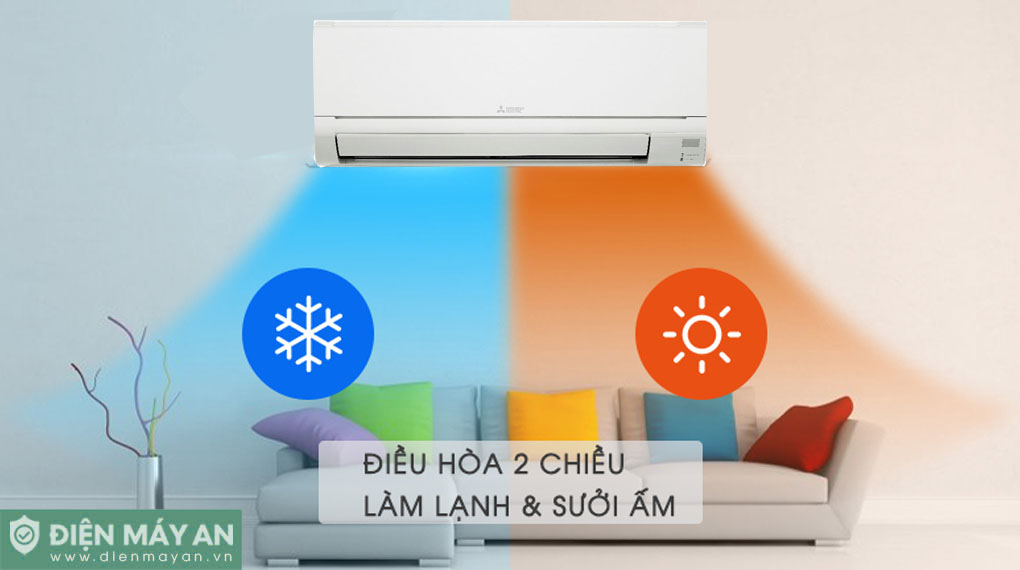 Điều hòa Mitsubishi Electric Inverter 18000 BTU 2 chiều MSZ/MUZ-HT50VF